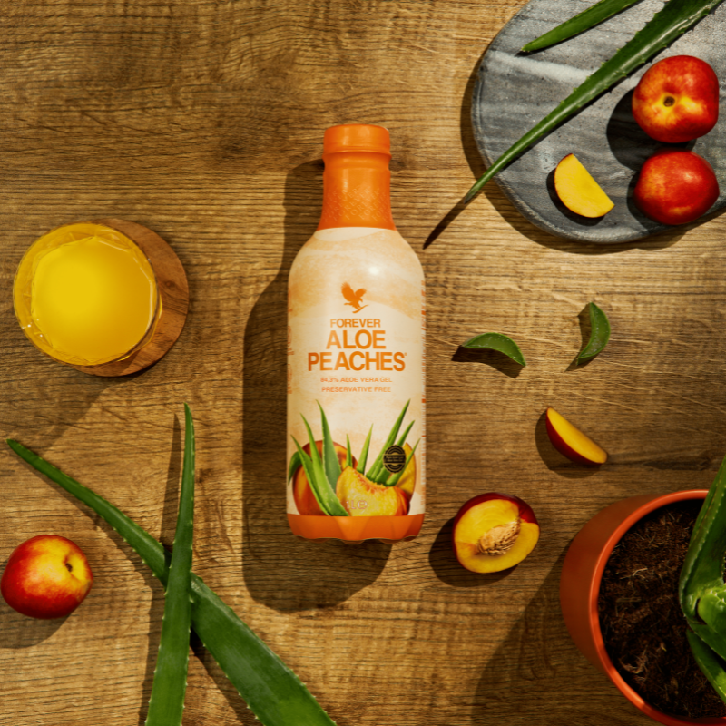 Forever Aloe Vera Pêche