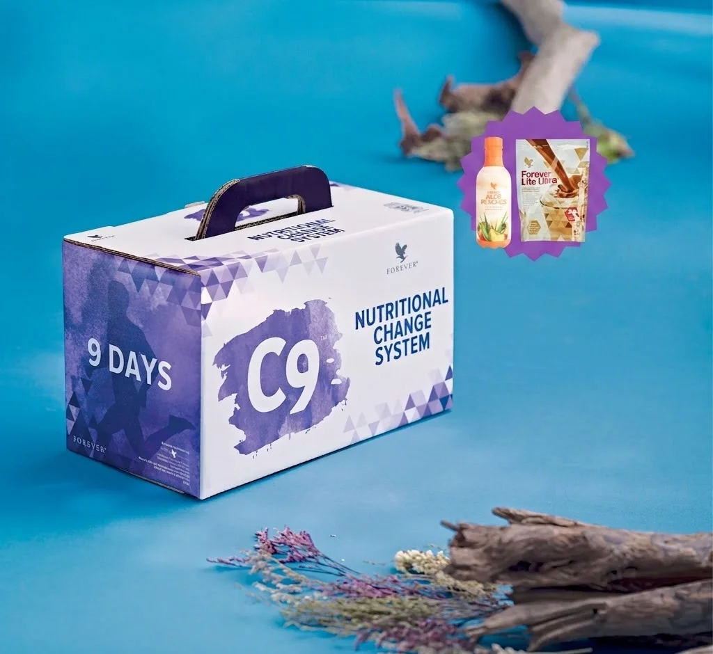 Programme C9 Forever Chocolat Pêche – Cure détox 9 jours